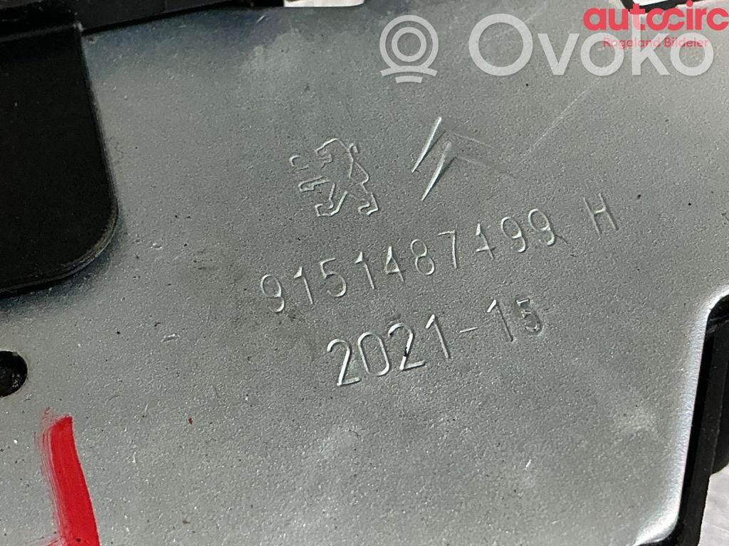 Peugeot 2008 II Cerradura de puerta delantera 