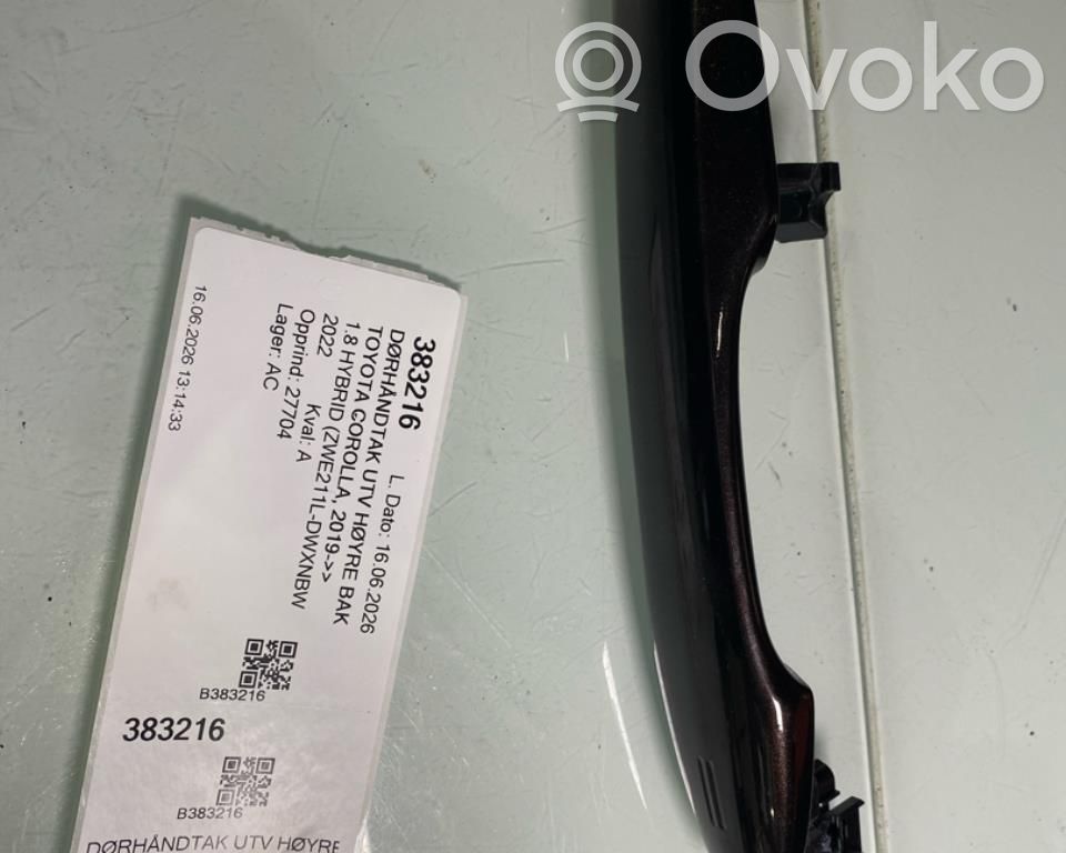 Toyota Corolla E210 E21 Takaoven ulkokahva