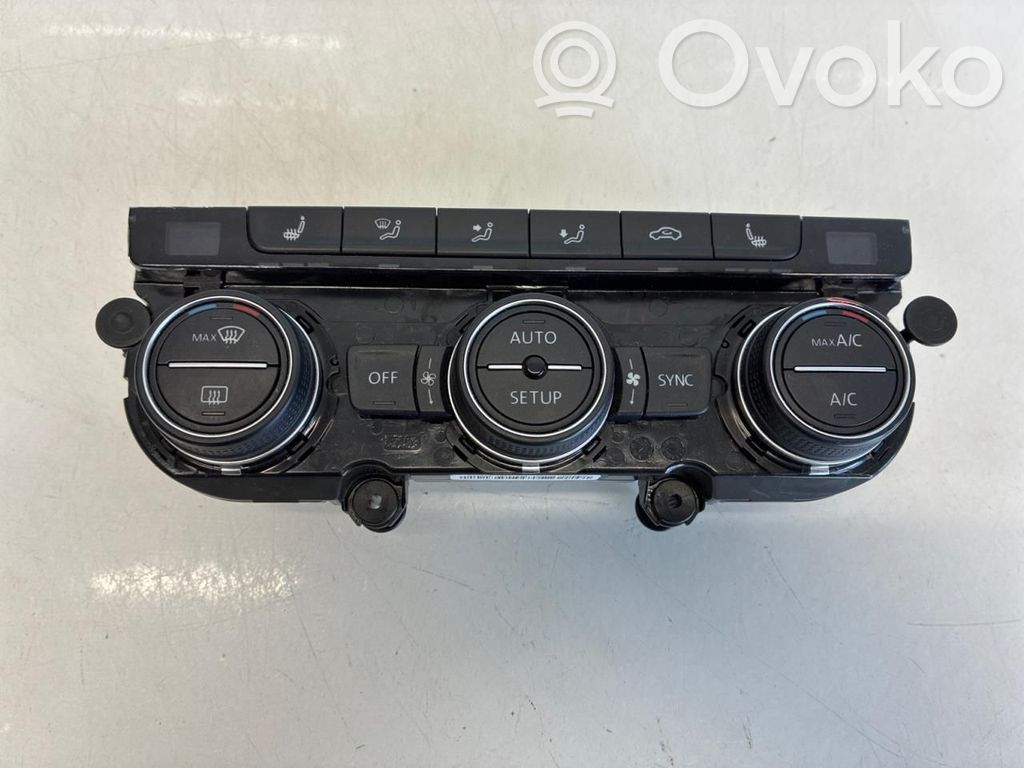 Volkswagen Golf VII Console centrale, commande chauffage/clim 