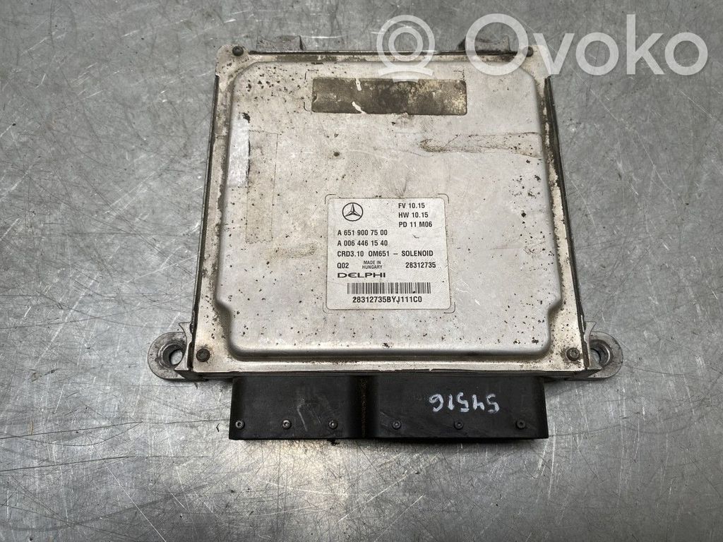 Mercedes-Benz E W212 Unitate control motor/modul ECU 