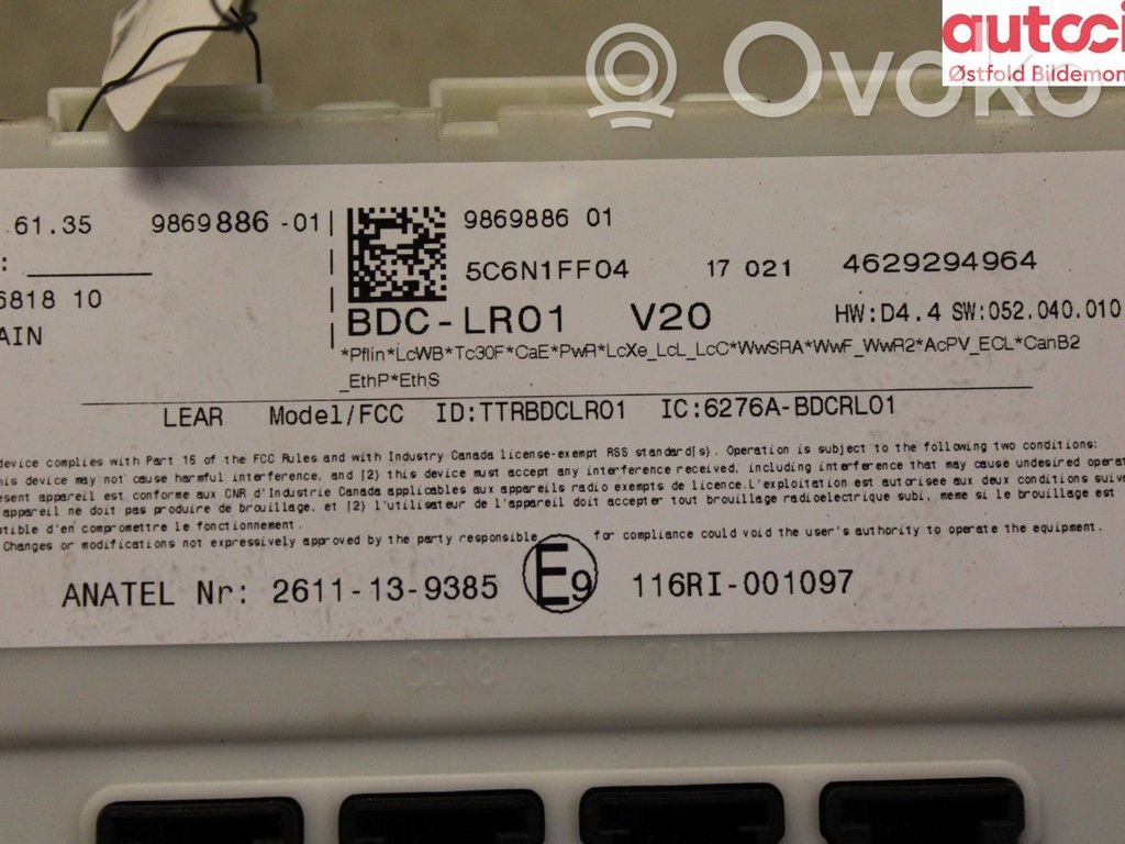 BMW X5 F15 Modul de control caroserie central 