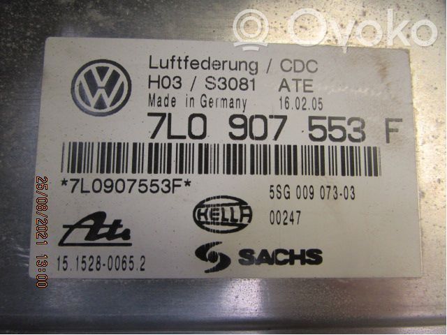 Volkswagen Touareg I Interruptor de altura/modo de la suspensión