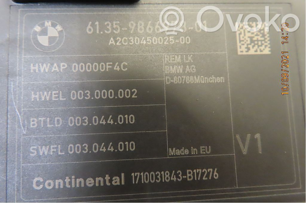 BMW 1 F20 F21 Altre centraline/moduli 