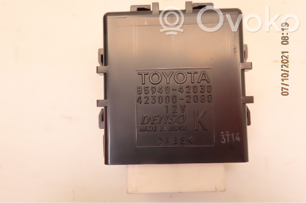 Toyota RAV 4 (XA40) Altri relè 