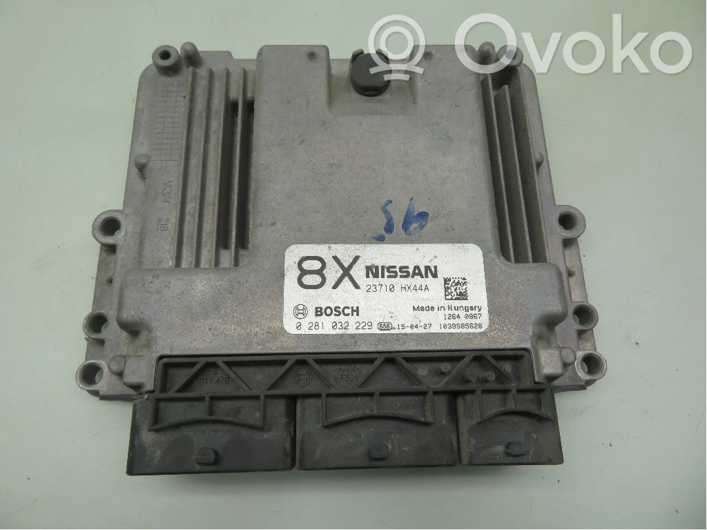 Nissan Qashqai Unidad de control/módulo ECU del motor 