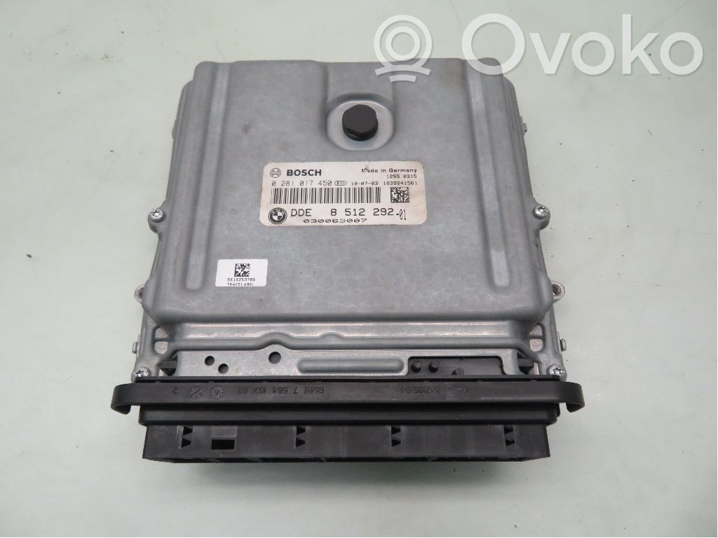 Unité de commande, module ECU de moteur   13618519672,851229201,851229201,0281017450,13618519672,851229201