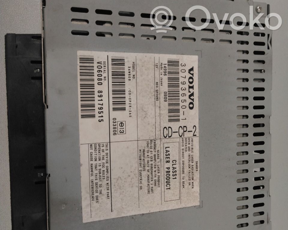 Volvo XC90 Unitate principală radio/CD/DVD/GPS 