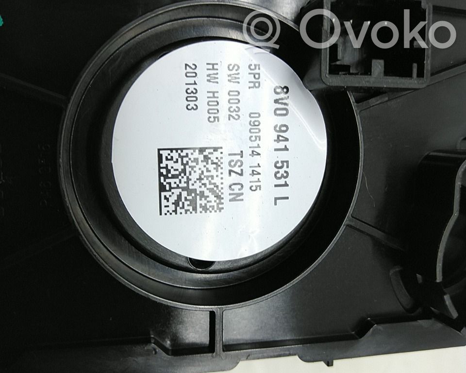 Audi A3 S3 8V Lichtschalter 