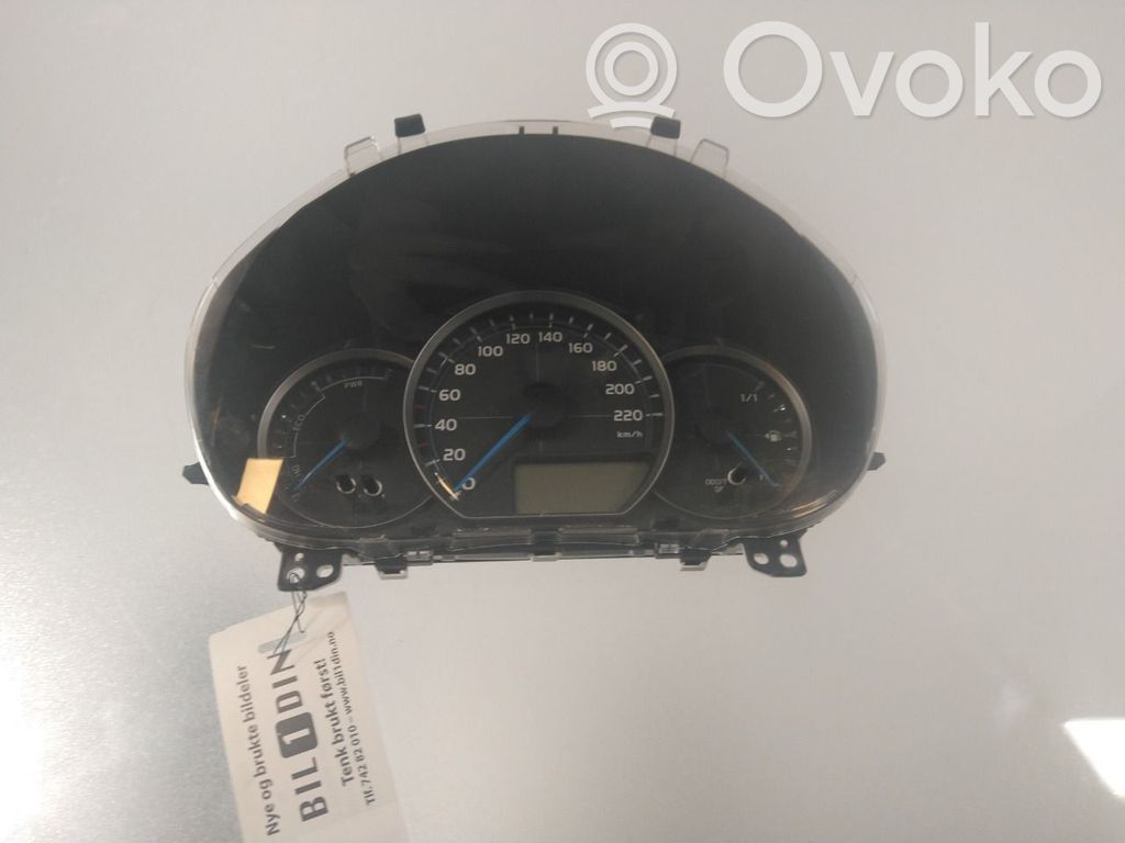 Toyota Yaris Tachimetro (quadro strumenti)