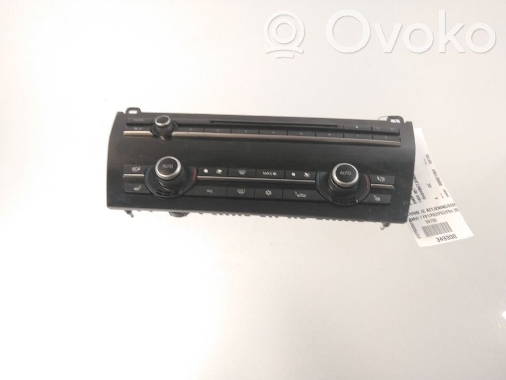 BMW 7 F01 F02 F03 F04 Mascherina climatizzatore/regolatore riscaldamento 