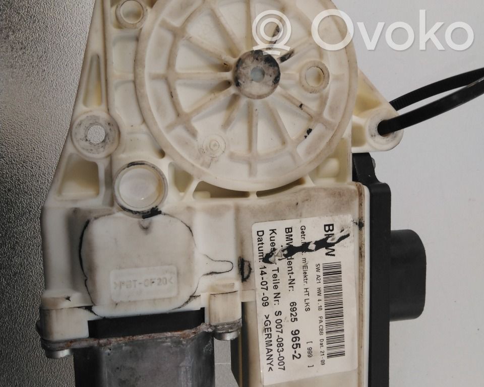 BMW X3 E83 Regulador de ventanilla eléctrico de puerta delantera
