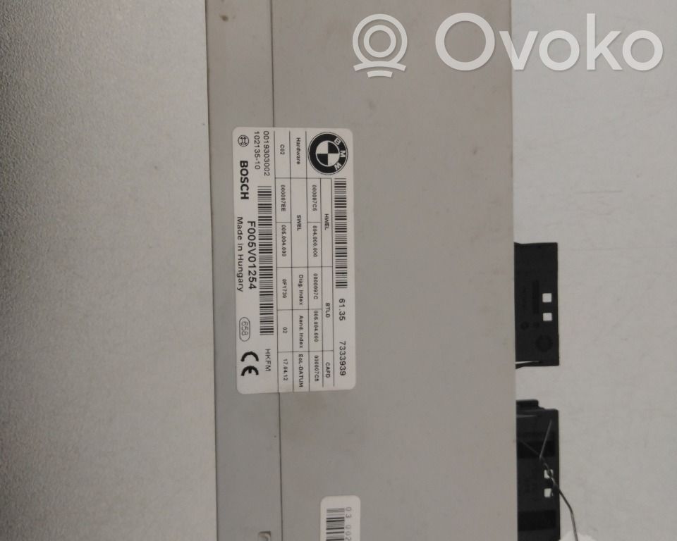 BMW 5 F10 F11 Sterownik / Moduł elektrycznej klapy tylnej / bagażnika