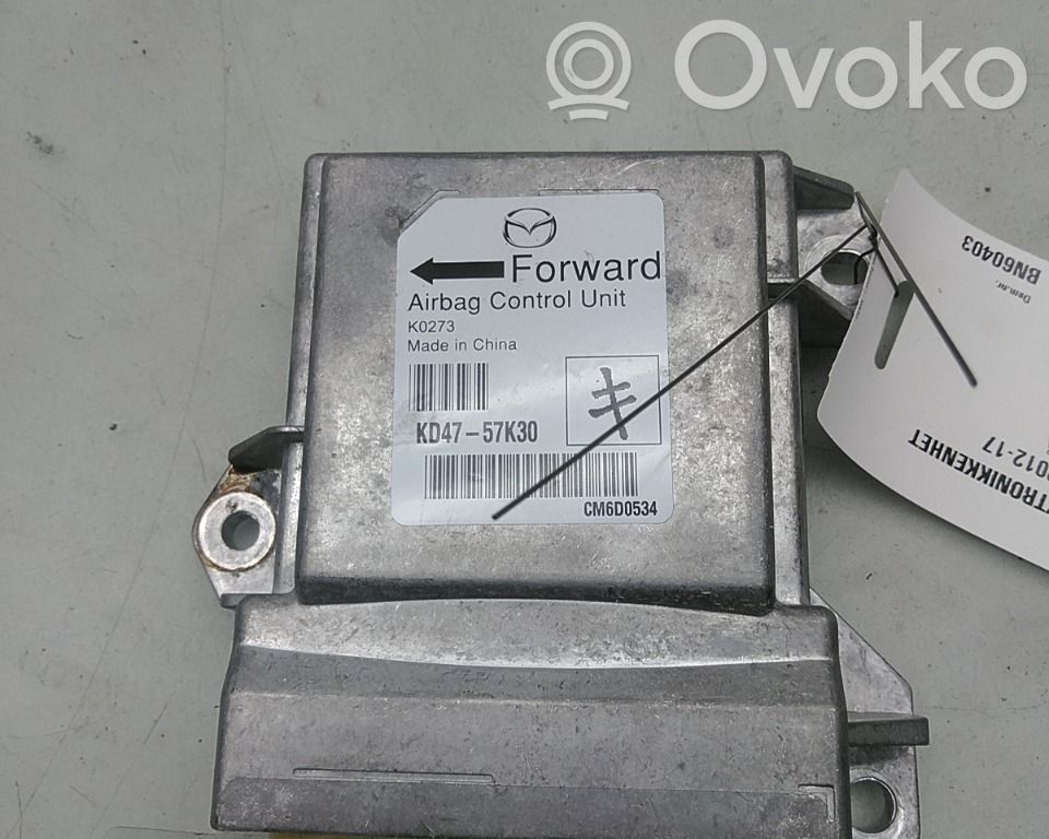 Mazda CX-5 Module de contrôle airbag