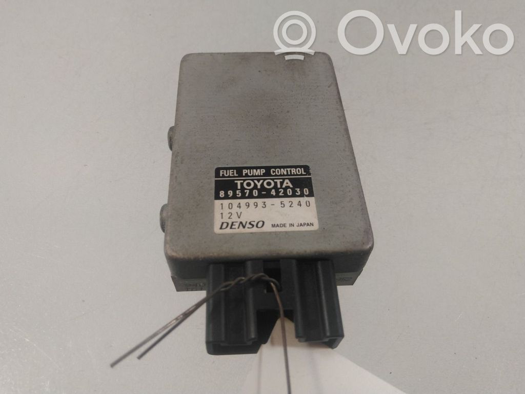 Toyota RAV 4 (XA40) Unitate/modul comandă pompă injecție combustibil 