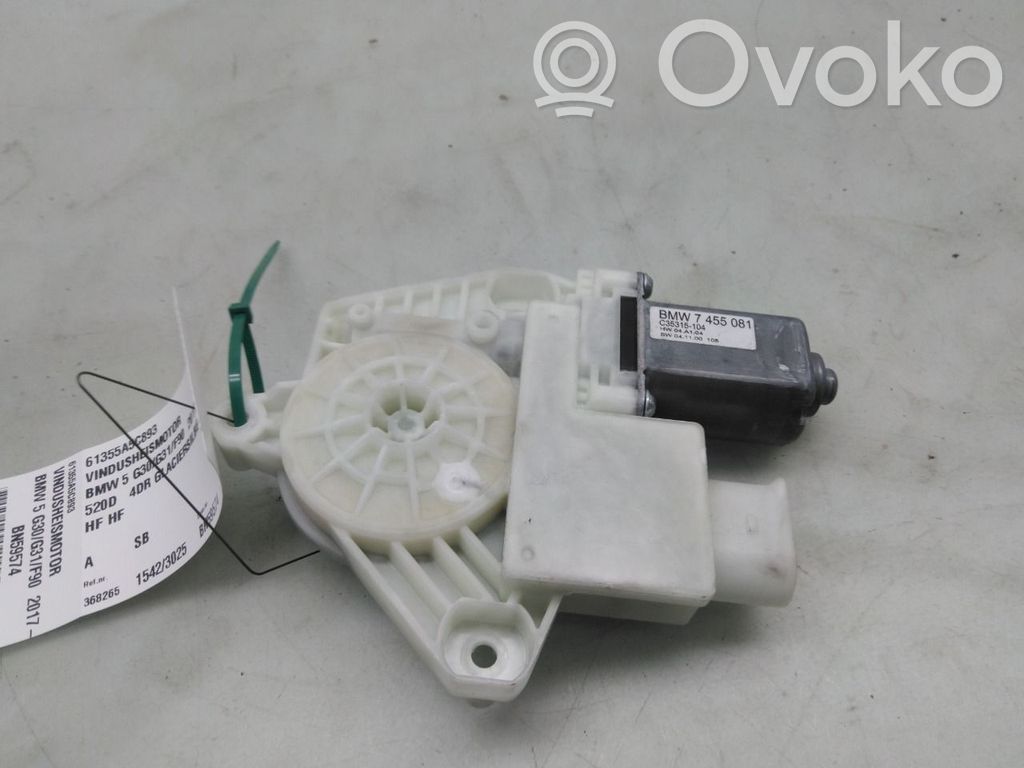 BMW 5 G30 G31 G38 Macara electrică geam ușă față 