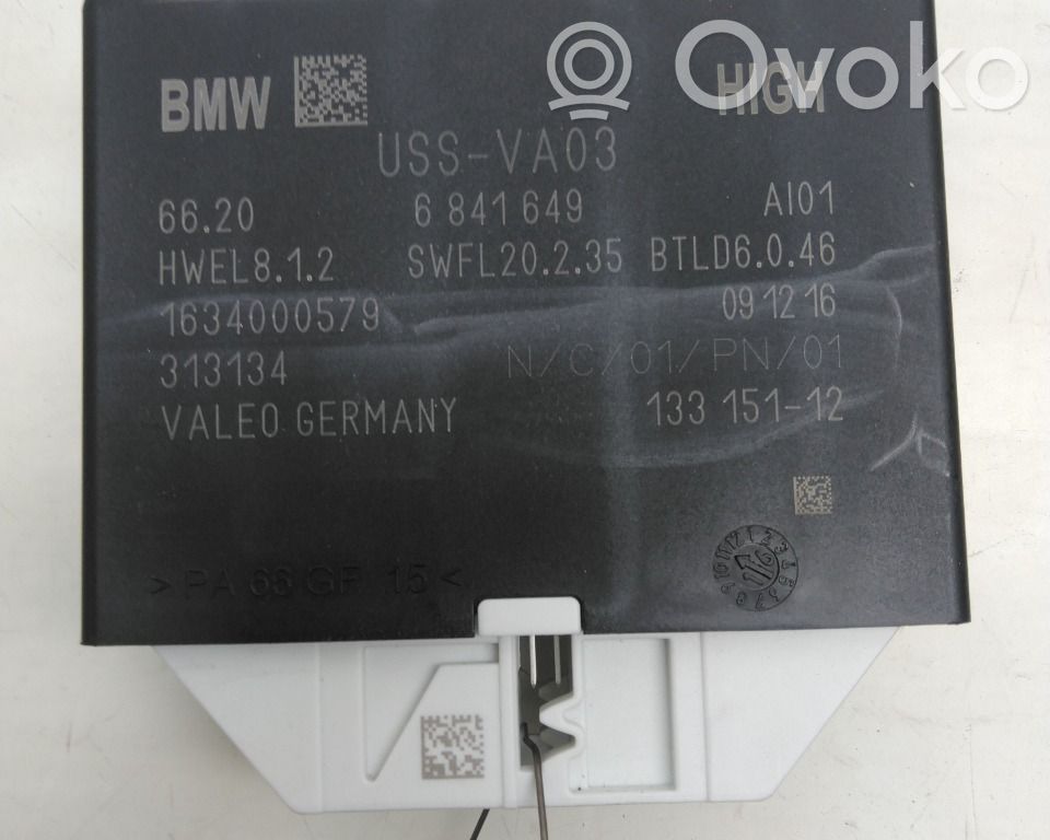 BMW 5 G30 G31 G38 Centralina/modulo sensori di parcheggio PDC 