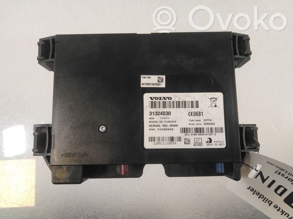 Autres unités de commande / modules   36010001,31324530,31324530,31288848,31324530,36010001