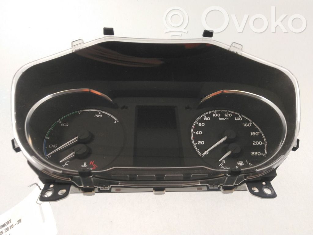 Toyota Yaris Compteur de vitesse tableau de bord 