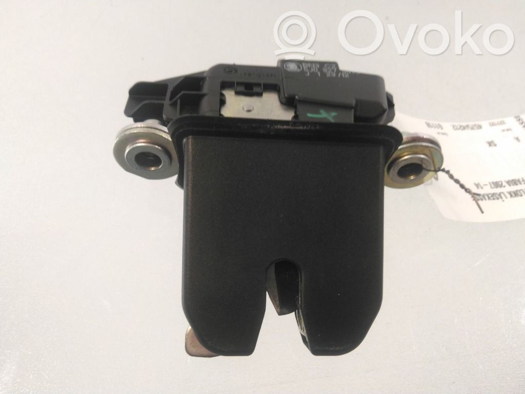 Skoda Fabia Mk2 (5J) Loquet de verrouillage de hayon