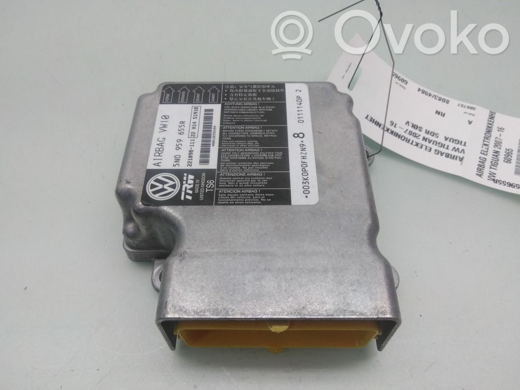 Volkswagen Tiguan Centralina/modulo airbag 