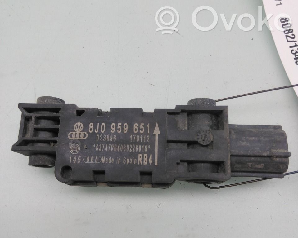 Audi A3 S3 8P Sensore d’urto/d'impatto apertura airbag 