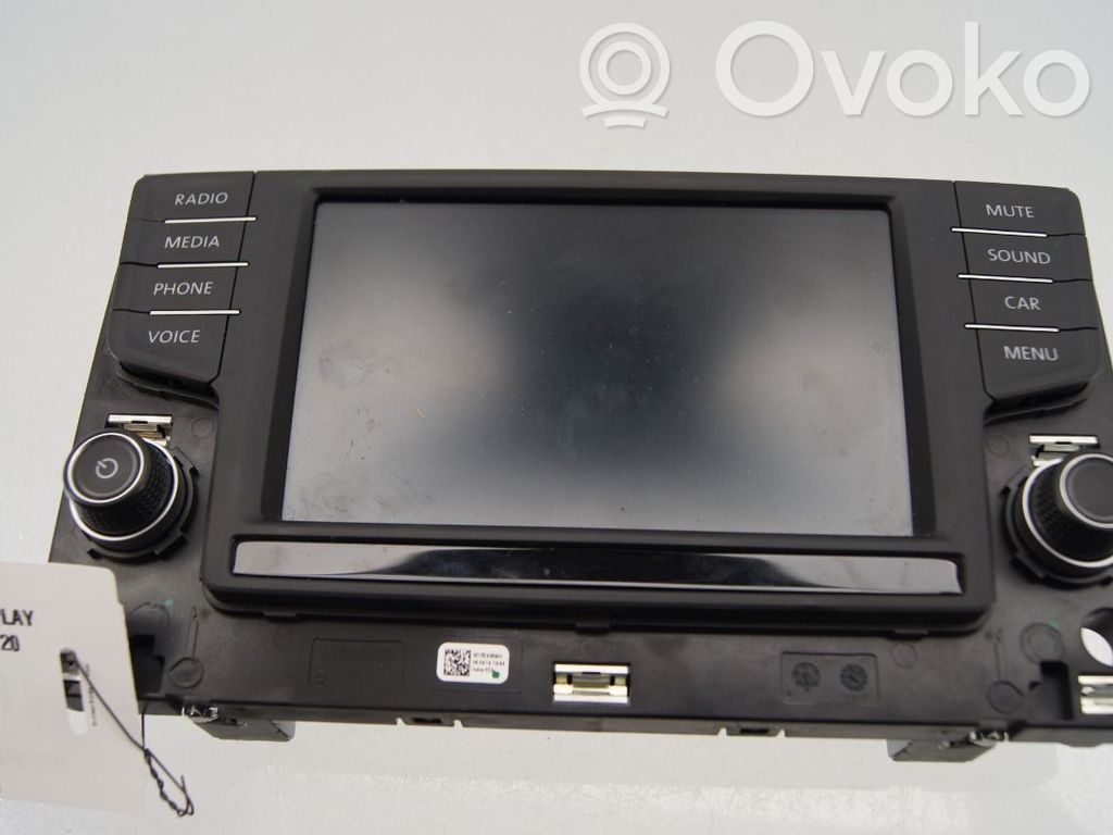 Volkswagen Golf VII Unidad central de control multimedia 