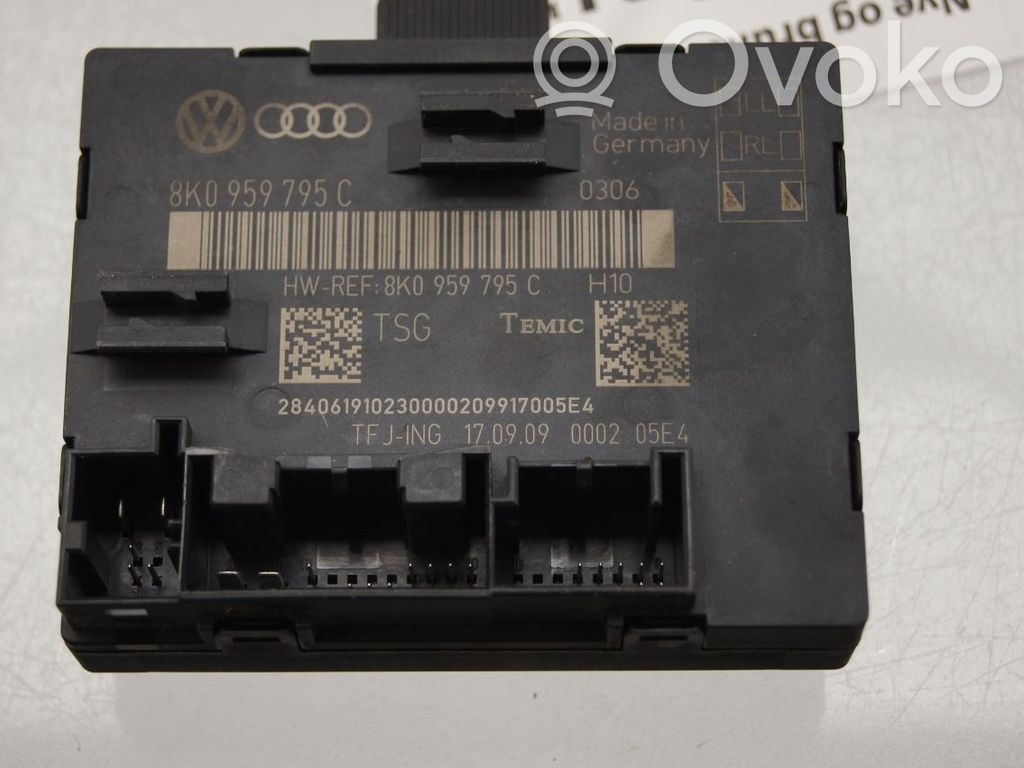 Audi Q5 SQ5 8R Unitate/modul comandă uși 
