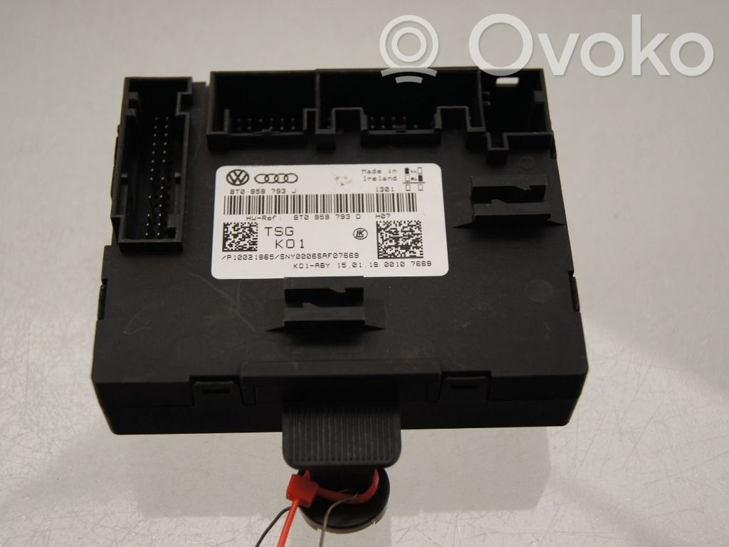 Unité de commande module de porte   8T0959793J,8T0959793D,8T0959793D,8T0959793D,8T0959793J