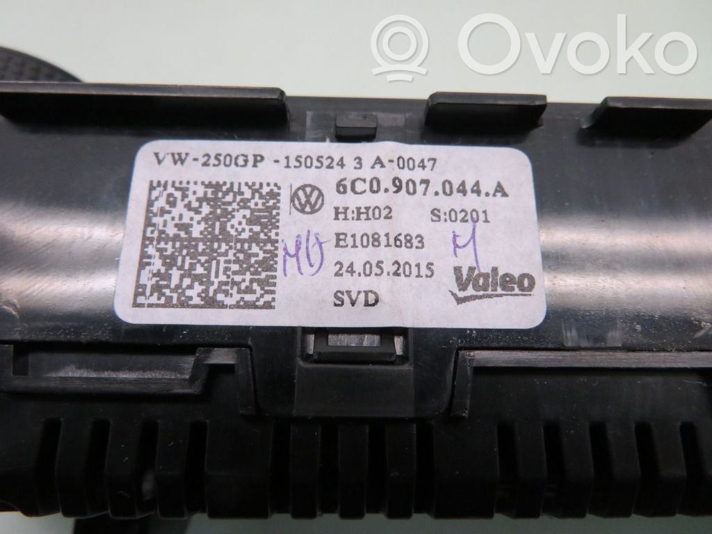 Volkswagen Polo V 6R Console centrale, commande chauffage/clim