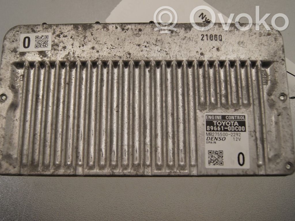 Toyota Yaris Centralina/modulo motore ECU 