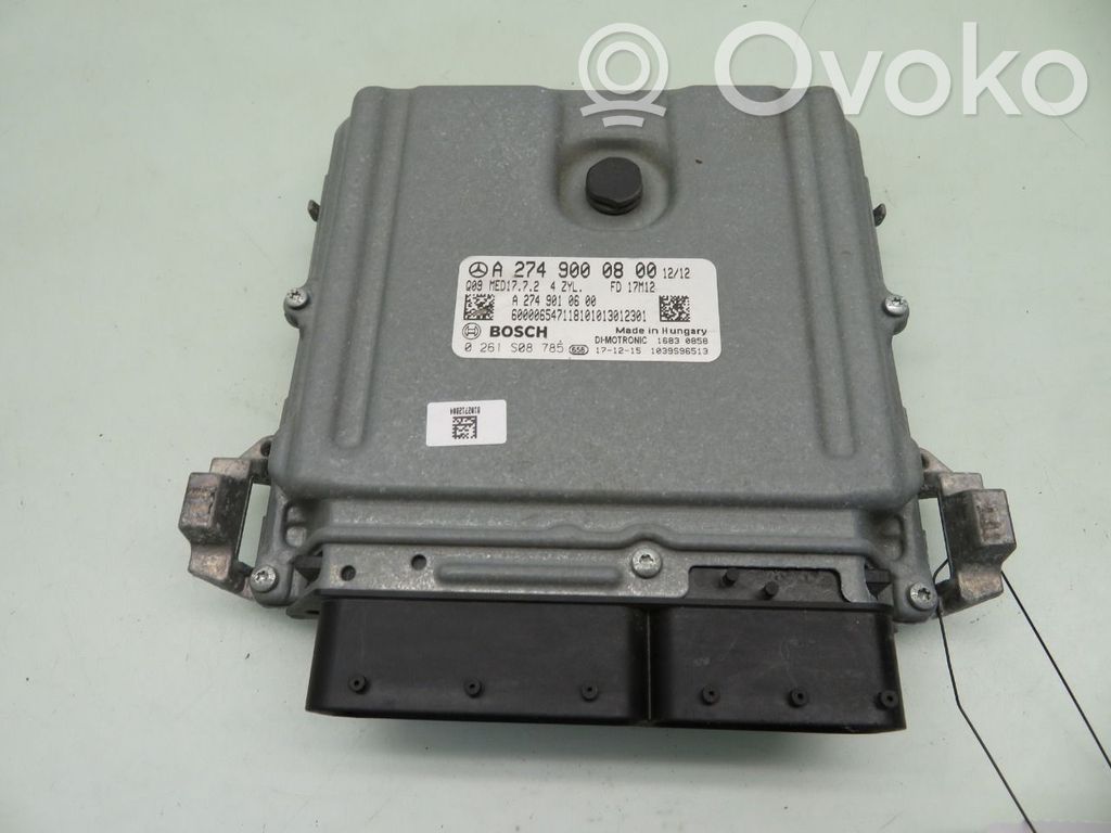 Mercedes-Benz C W205 Centralina/modulo motore ECU