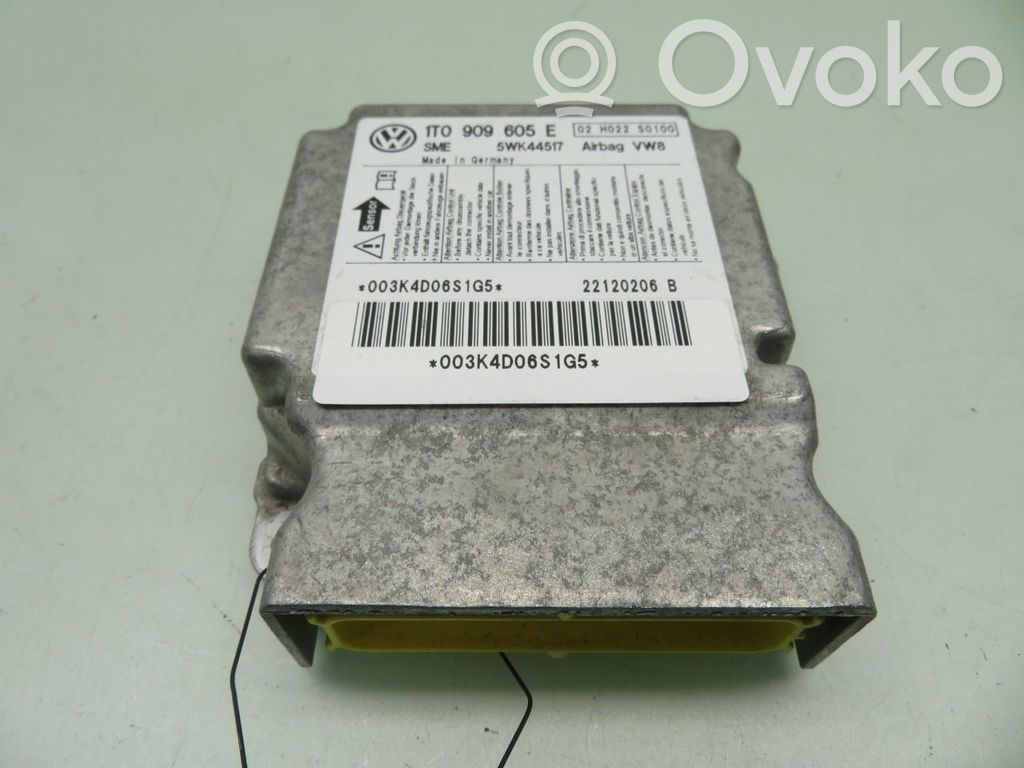 Volkswagen Touran II Unitate/modul de comandă airbaguri