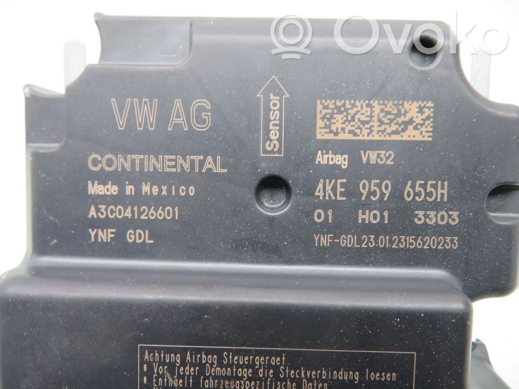 Audi Q8 Centralina/modulo airbag 