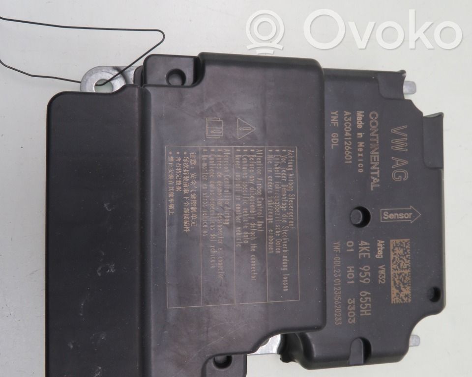Audi Q8 Module de contrôle airbag