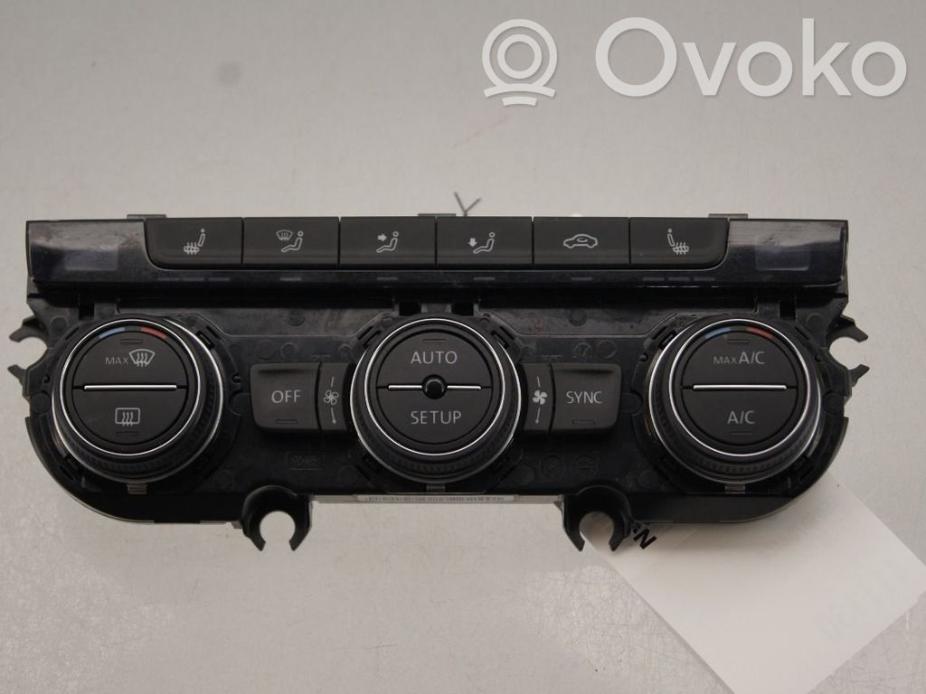 Volkswagen Golf VII Console centrale, commande chauffage/clim 