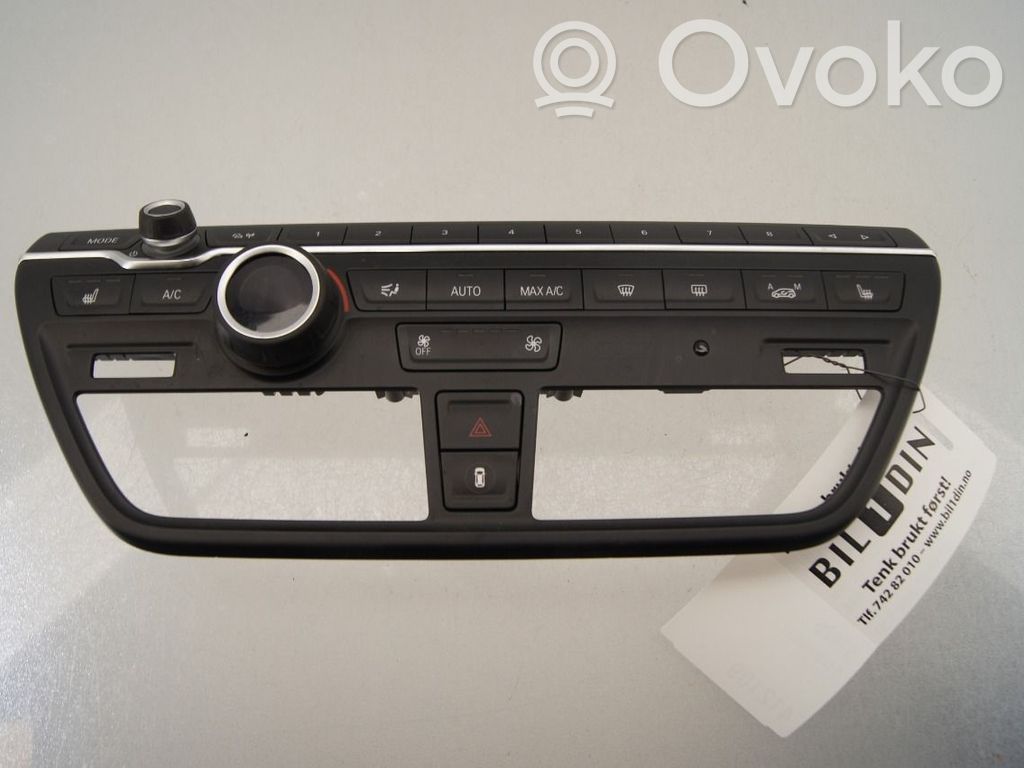 BMW i3 Console centrale, commande chauffage/clim 