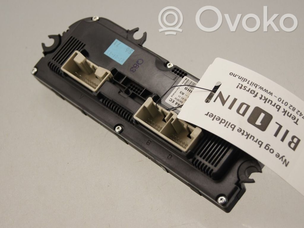 Volkswagen Golf VI Mascherina climatizzatore/regolatore riscaldamento 