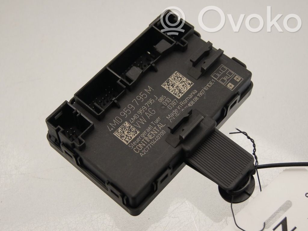 Unité de commande module de porte   4M0959795M,4M0959795M