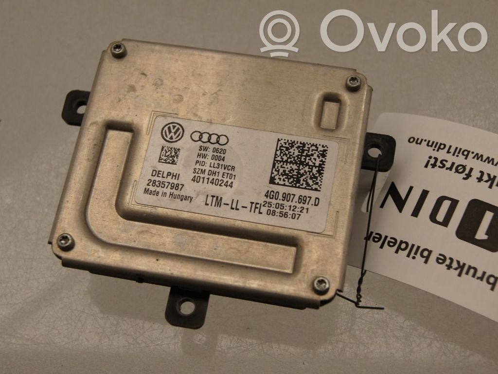 Unité de commande / module Xénon   4G0907697D,4G0907697D
