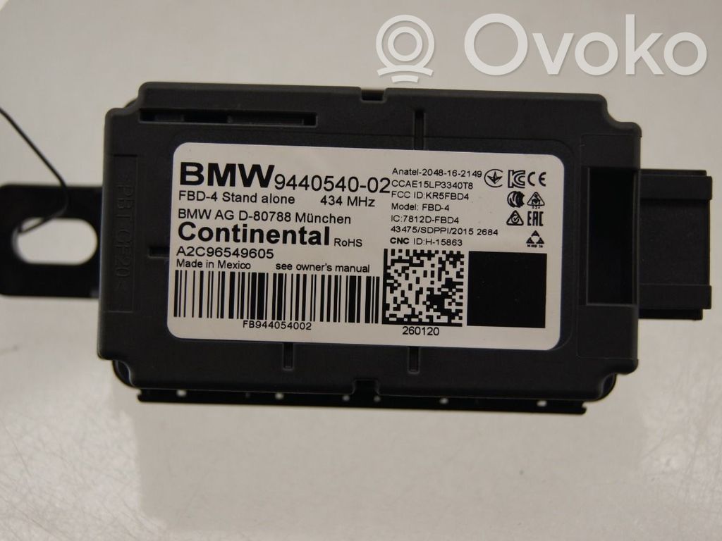 BMW 3 G20 G21 Unitate/modul de control fără cheie (KESSY) 