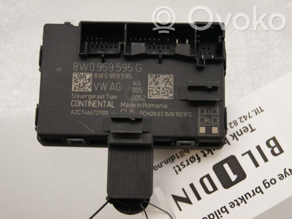 Unidad de control/módulo de la puerta   4M0959795G,8W0959595G,8W0959595G,4M0959795G,8W0959595G