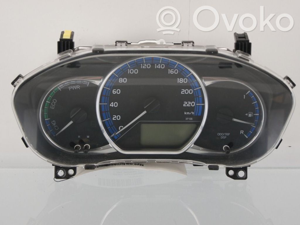 Toyota Yaris Compteur de vitesse tableau de bord 