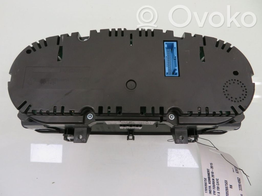 Volkswagen Touran II Spidometras (prietaisų skydelis) 