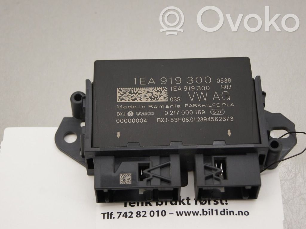 Volkswagen ID.3 Unitate/modul de comandă parcare PDC 