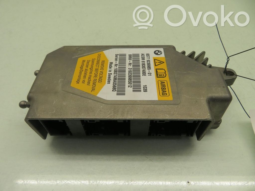 BMW 5 F10 F11 Centralina/modulo airbag 