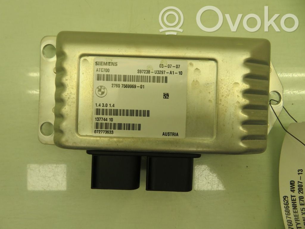 BMW X5 E70 Unidad de control/módulo ECU transmisión de par 