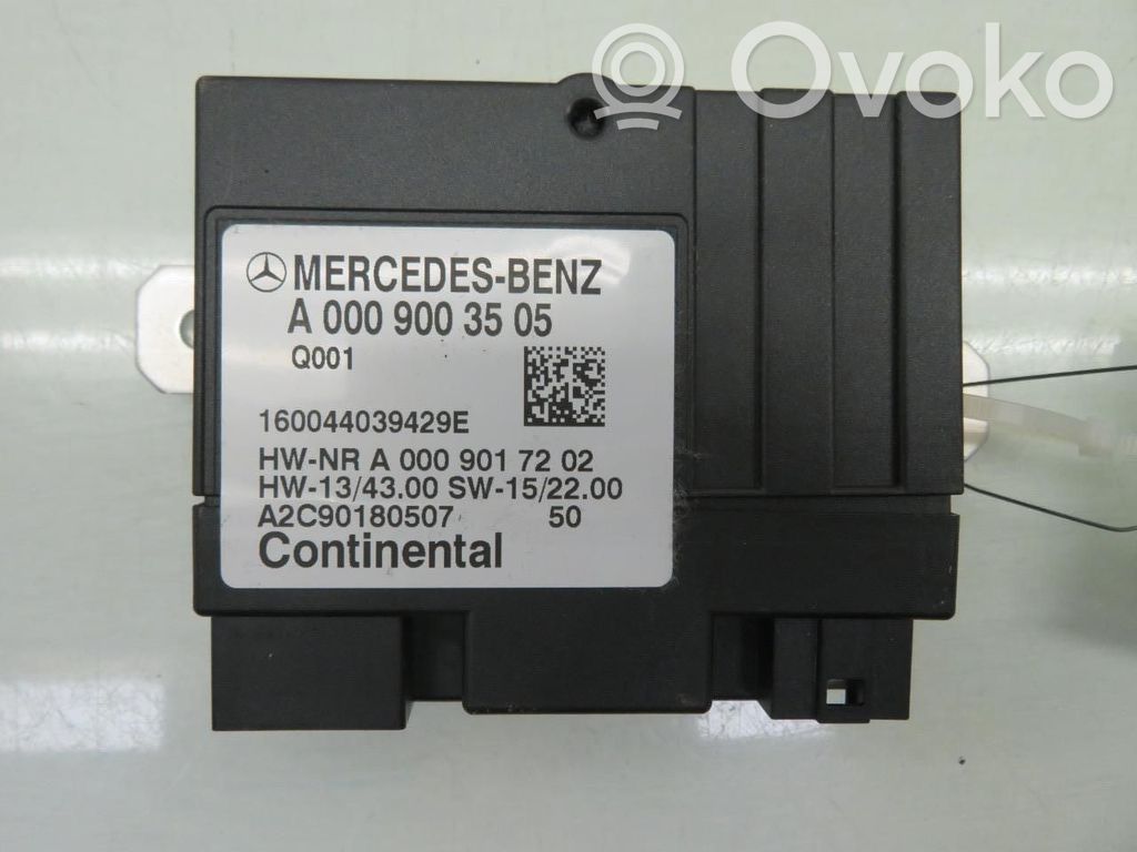 Mercedes-Benz C W205 Centralina/modulo pompa dell’impianto di iniezione