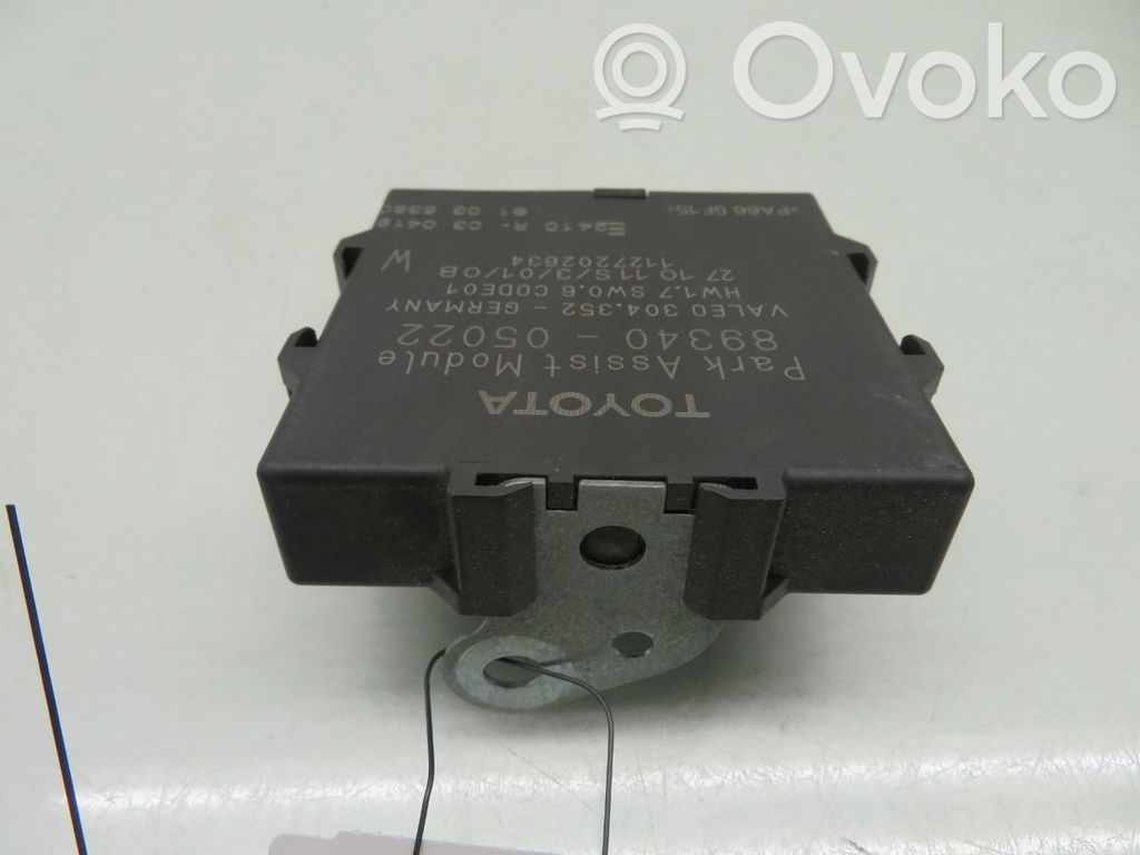 Toyota Avensis T270 Unitate/modul de comandă parcare PDC 