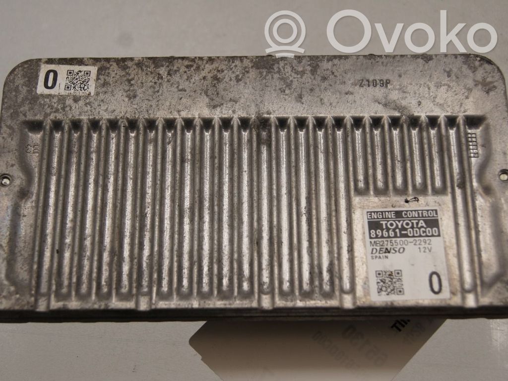 Toyota Yaris Centralina/modulo motore ECU 