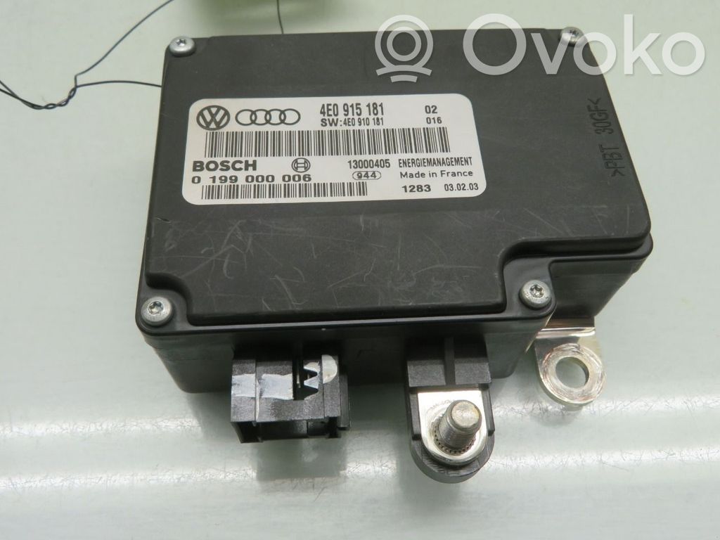 Audi A8 S8 D3 4E Altre centraline/moduli 